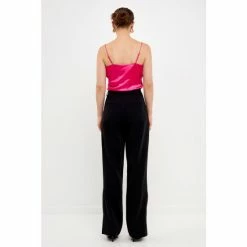 Endless Rose Wrap Cowl Neck Satin Top - Fuchsia Tops 12 Endless Rose Wrap Cowl Neck Satin Top - Fuchsia Tops -Endless Rose Shop unnamed file 1214