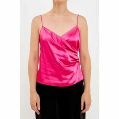Endless Rose Wrap Cowl Neck Satin Top - Fuchsia Tops 13 Endless Rose Wrap Cowl Neck Satin Top - Fuchsia Tops -Endless Rose Shop unnamed file 1215