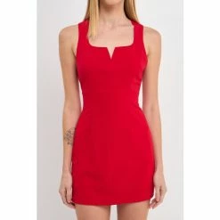 Endless Rose Structured Mini Dress Dresses