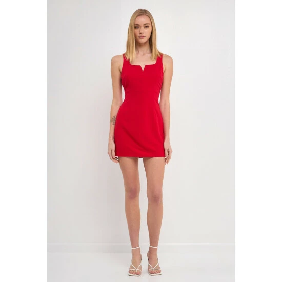 Endless Rose Structured Mini Dress Dresses - Image 3