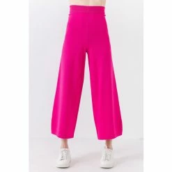 Endless Rose Lounge Wear Knit Pants Magenta