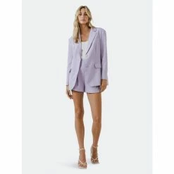 Endless Rose Everyday Blazer Coats, Jackets & Blazers Lilac -Endless Rose Shop unnamed file 1956