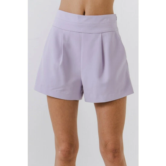 Endless Rose Waist Band Detail Shorts Pink - Image 9