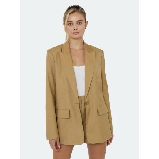 Endless Rose Single Breasted Blazer Coats, Jackets & Blazers Pistachio - Image 5