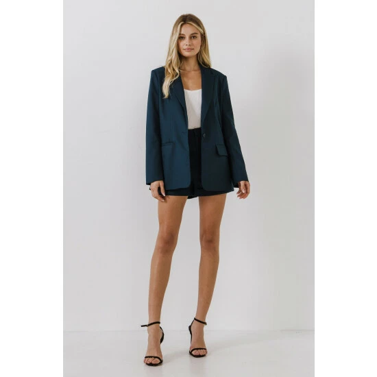 Endless Rose Single Breasted Blazer Coats, Jackets & Blazers Pistachio - Image 10