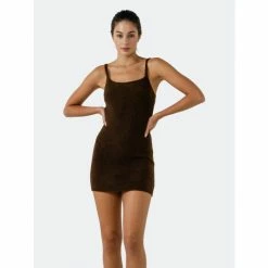 Endless Rose Knit Mini Dress Dresses Brown