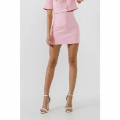 Endless Rose High Waist Mini Skirt Skirts Pink