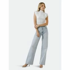 Endless Rose Mock Neck Padded Knit Top Tops White 11 Endless Rose Mock Neck Padded Knit Top Tops White -Endless Rose Shop unnamed file 2595
