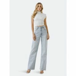 Endless Rose Mock Neck Padded Knit Top Tops White 13 Endless Rose Mock Neck Padded Knit Top Tops White -Endless Rose Shop unnamed file 2597