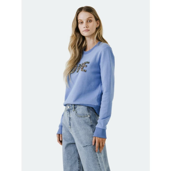 Endless Rose Beaded Love Sweatshirt Sweatshirts & Sweaters Black - Image 2