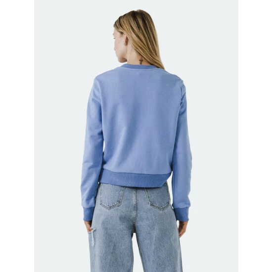 Endless Rose Beaded Love Sweatshirt Sweatshirts & Sweaters Black - Image 3