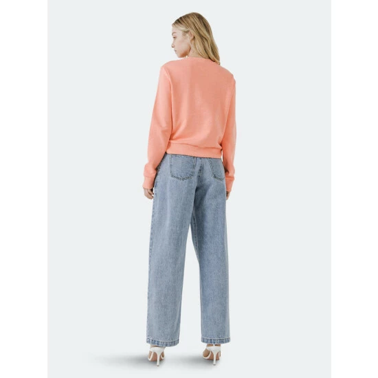 Endless Rose Beaded Love Sweatshirt Sweatshirts & Sweaters Black - Image 6