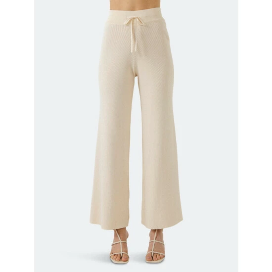 Endless Rose Knitted Pants Coral