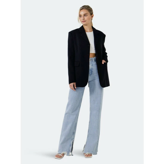 Endless Rose Oversized Blazer Coats, Jackets & Blazers Black 5 Endless Rose Oversized Blazer Coats, Jackets & Blazers Black - Image 5